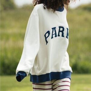 PARKE TWO TONED MOCK NECK